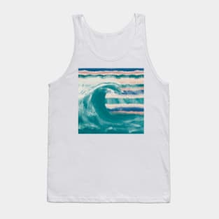 Wave and Stripes Tank Top